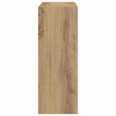 vidaXL Cipőszekrény polcokkal Artisan tölgy 60 x 21 x 57 cm Faanyag