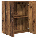 vidaXL Irodai szekrény Antik Fa 70 x 32 x 77.5 cm Faanyag