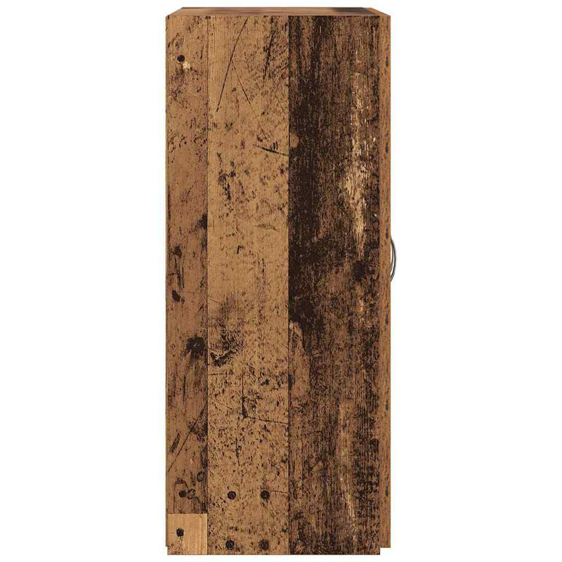 vidaXL Irodai szekrény polcokkal Régi fa 60 x 32 x 77.5 Faanyag