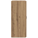 vidaXL Irodai szekrény polcokkal kézműves tölgy 60 x 32 x 77.5 Faanyag