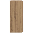 vidaXL Irodai szekrény Kézműves Tölgy 70 x 32 x 77.5 cm Faanyag