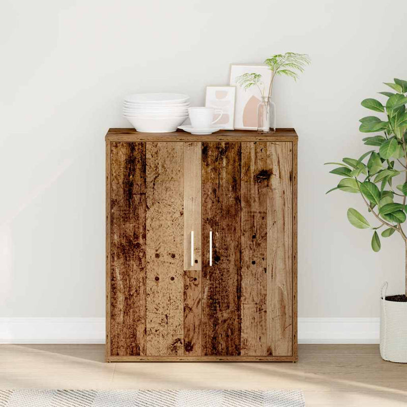 vidaXL antik fa szerelt fa tálalószekrény 60 x 31 x 70 cm