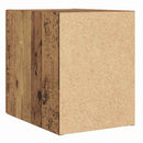 vidaXL Fali szekrény Öreg fa 30 x 42.5 x 39.5 cm Faanyag