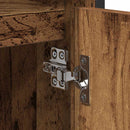 vidaXL Fürdőszobai mosdószekrény Öreg fa 60 x 35 x 60 cm Faanyag