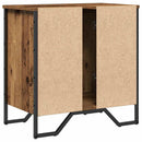 vidaXL Fürdőszobai mosdószekrény Öreg fa 60 x 35 x 60 cm Faanyag