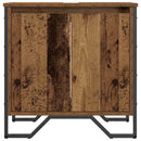 vidaXL Fürdőszobai mosdószekrény Öreg fa 60 x 35 x 60 cm Faanyag