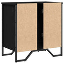 vidaXL Fürdőszobai mosdószekrény Fekete tölgy 60 x 35 x 60 cm Faanyag
