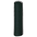 vidaXL Hexagon kerítés Zöld 0,5 x 10 m PVC