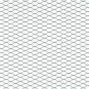 vidaXL Hexagon kerítés Zöld 1,4 x 10 m PVC