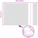 vidaXL Hexagon kerítés Zöld 0.8 x 25 m Acél