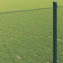 vidaXL Hexagon kerítés Zöld 1,2 x 50 m PVC