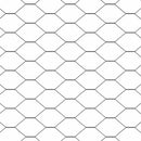vidaXL Hexagon kerítés Szürke 0.8 x 10 m Acél