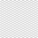 vidaXL Hexagon kerítés Szürke 1 x 10 m Acél