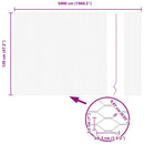 vidaXL Hexagon kerítés Szürke 1.2 x 50 m Acél