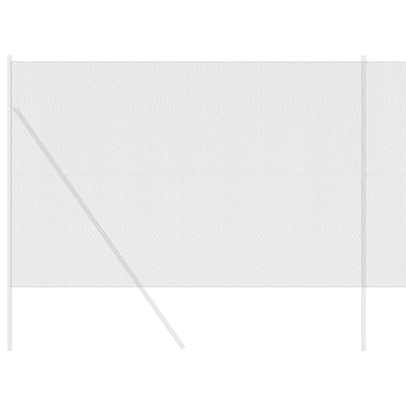 vidaXL Hexagon kerítés Szürke 1.6 x 50 m Acél