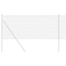 vidaXL Hexagon kerítés Szürke 0.5 x 100 m Acél