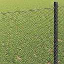 vidaXL Hexagon kerítés Szürke 1,2 x 100 m PVC