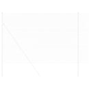 vidaXL Hexagon kerítés Ezüst 1.6 x 10 m Horganyzott acél