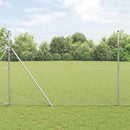 vidaXL Hexagon kerítés Ezüst 1,6 x 25 m Horganyzott acél