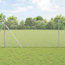 vidaXL Hexagon kerítés Ezüst 1,4 x 50 m Horganyzott acél