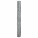 vidaXL Hexagon kerítés Ezüst 1,6 x 50 m Horganyzott acél