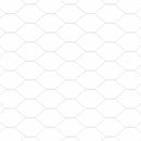 vidaXL Hexagon kerítés Ezüst 0,6 x 100 m Horganyzott acél