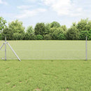 vidaXL Hexagon kerítés Ezüst 0,8 x 100 m Horganyzott acél