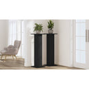 vidaXL Növényállvány 2 pcs Fekete tölgy 30 x 30 x 95 cm Faanyag