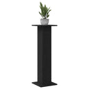 vidaXL Növényállvány 2 pcs Fekete tölgy 30 x 30 x 95 cm Faanyag