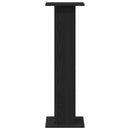vidaXL Növényállvány 2 pcs Fekete tölgy 30 x 30 x 95 cm Faanyag