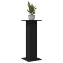vidaXL Növényállvány 2 pcs Fekete tölgy 30 x 30 x 80 cm Faanyag