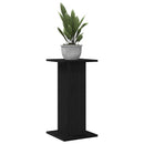 vidaXL Növényállvány 2 pcs Fekete tölgy 30 x 30 x 60 cm Faanyag