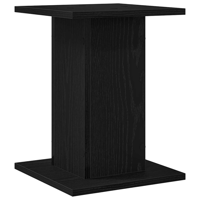 vidaXL Növényállvány 2 pcs Musta tammi 30 x 30 x 40 cm Faanyag
