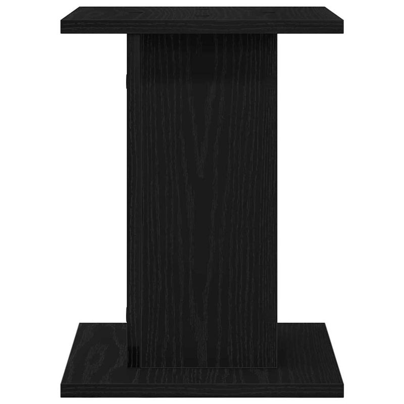 vidaXL Növényállvány 2 pcs Musta tammi 30 x 30 x 40 cm Faanyag