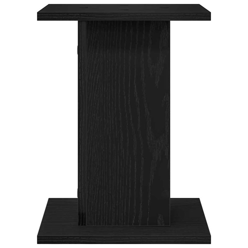 vidaXL Növényállvány 2 pcs Musta tammi 30 x 30 x 40 cm Faanyag