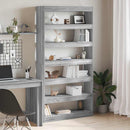 vidaXL Könyvespolc Szürke Sonoma 100 x 30 x 198 cm Faanyag