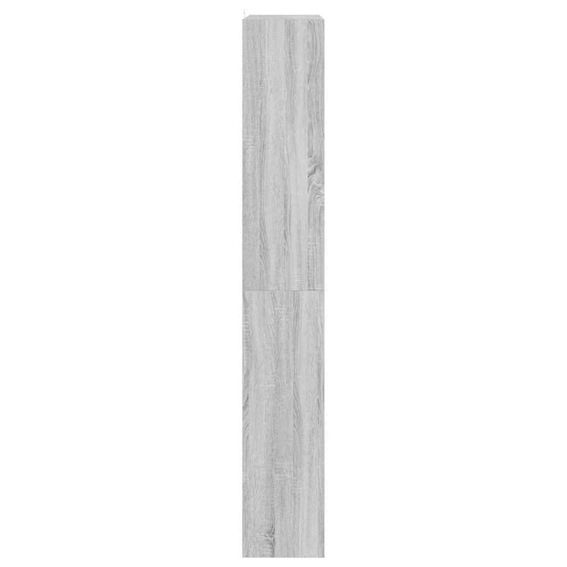 vidaXL Könyvespolc Szürke sonoma 100 x 30 x 198 cm Faanyag