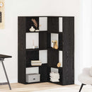 vidaXL Ruhásszekrény 2 pcs Fekete tölgy 85 x 85 x 140 cm Faanyag