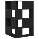 vidaXL Ruhásszekrény 2 pcs Fekete tölgy 85 x 85 x 140 cm Faanyag