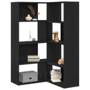 vidaXL Ruhásszekrény 2 pcs Fekete tölgy 85 x 85 x 140 cm Faanyag