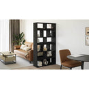 vidaXL Könyvespolc 2 pcs Fekete tölgy 100 x 33 x 93.75 cm Faanyag
