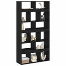 vidaXL Könyvespolc 2 pcs Fekete tölgy 100 x 33 x 93.75 cm Faanyag