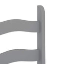 vidaXL Panama 3 részes szürke tömör fenyőfa étkezőgarnitúra