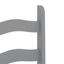 vidaXL Panama 5 részes szürke tömör fenyőfa étkezőgarnitúra