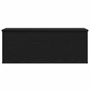 vidaXL Tároló Doboz tárolóval Fekete tölgy 90 x 35 x 35 cm Faanyag