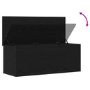 vidaXL Tároló Doboz tárolóval Fekete tölgy 90 x 35 x 35 cm Faanyag