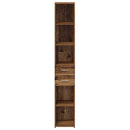 vidaXL Könyvszekrény fiókkal Öreg fa 30 x 42.4 x 185.2 cm