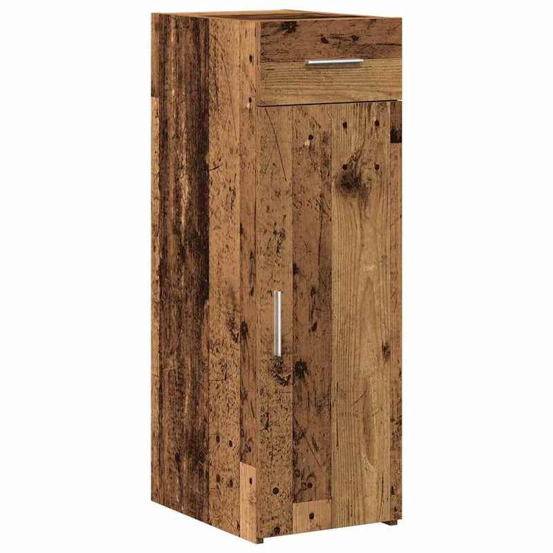 vidaXL Old Wood 30x42,5x93 cm Mérnöki Fa Szekrény