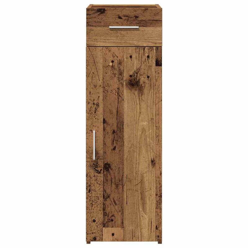 vidaXL Old Wood 30x42,5x93 cm Mérnöki Fa Szekrény