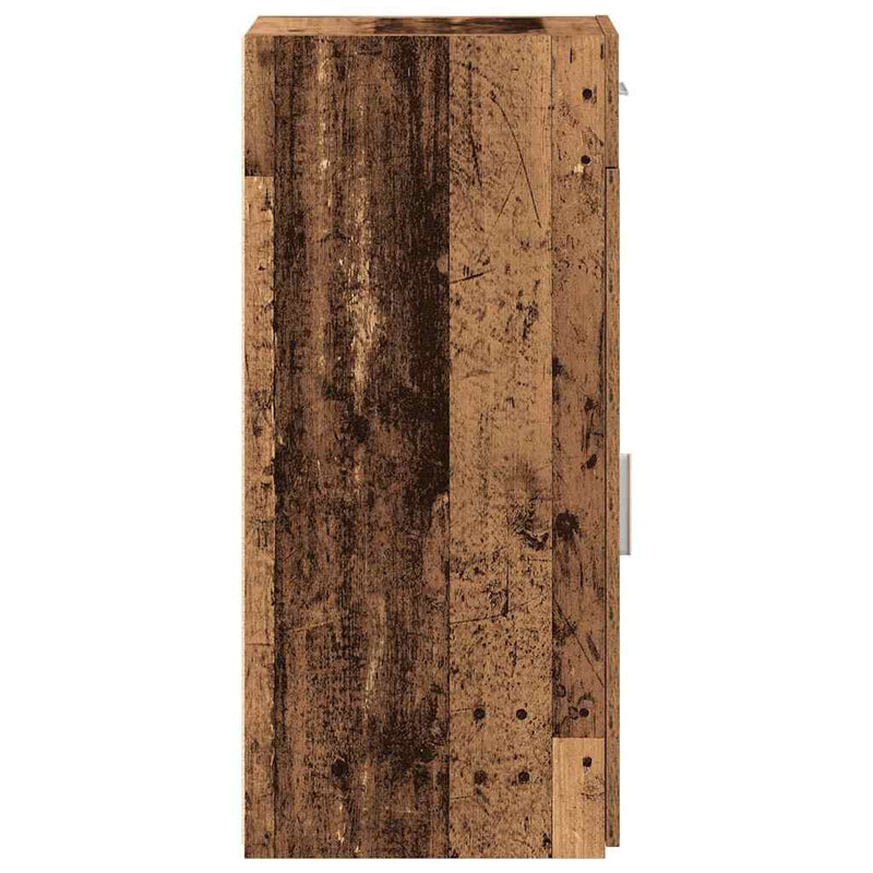 vidaXL Old Wood 30x42,5x93 cm Mérnöki Fa Szekrény